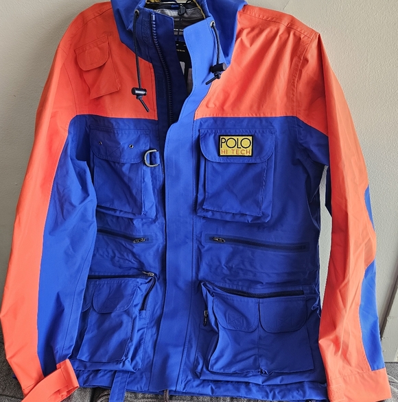 Ralph Lauren Other - Ralph Lauren Polo Hi Tech Blue and Orange Jacket